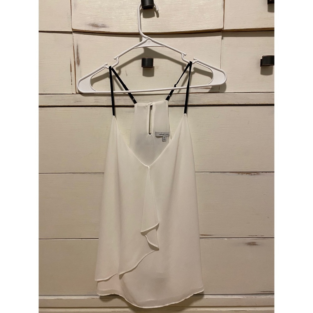 Naked Zebra Flowy White Top